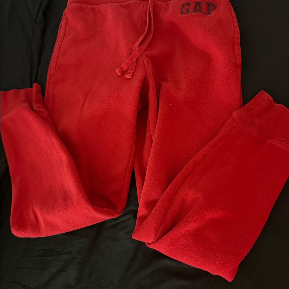GAP Vibrant Red Joggers